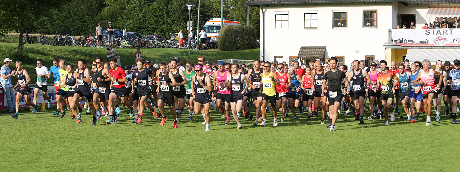 Start Waldlauf Hitzhofen